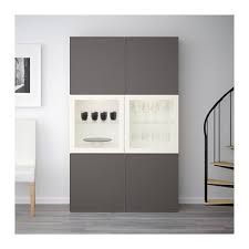 Besta Vitrine Weiss Selsviken Hochglanz Klarglas Weiss Ikea Deutschland Vitrine Weiss Glastur Vitrine