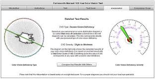 farnsworth munsell 100 huecolor vision test colblindor