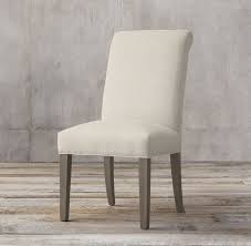 Hudson Roll Back Fabric Side Chair Chair Side Chairs Fabric Seat