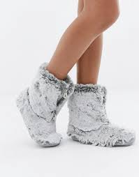 Image Alternatetext Fur Slippers Boots Slippers Slipper Boots