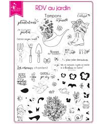 Card making clear stamps available at scrapbook.com. Appointment To The Garden