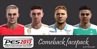 7 july 22, 2021 july 22, 2021 gaming with tr credits: Comeback Facepack 2021 Pes 2013 Patch Pes New Patch Pro Evolution Soccer