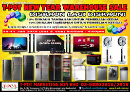t pot group warehouse sale electrical clearance malaysia warehouse sales electrical appliances electricity