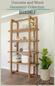 Visit one of our texas showrooms to see our full selection. Concrete And Wood Geometric Collection Bookshelf Diy Bookshelf Plans Bookshelves Diy Diy Furniture Plans