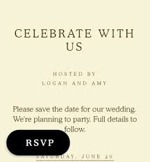 Your wedding day is on the calendar! Wedding Save The Dates Send Online Instantly Track Opens