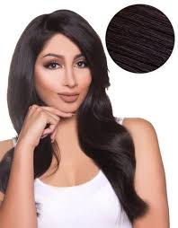 Short thin 100% human hair topper toupee clip in top hairpiece with air bangs. Side Swept Clip In Bangs Bellami Hair
