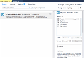 Using Oxyplot With Xamarin Forms Codeproject