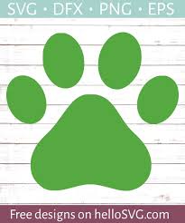Dog Paw Print Svg Free Svg Files Hellosvg Com Dog Paw Print Dog Paw Print Craft Svg Free Files