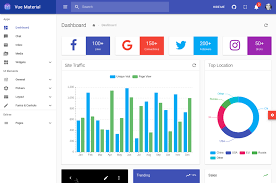 Vue Material Admin Made With Vue Js