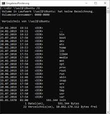 This isn't just limited to your home directory, either. Windowspage Wsl Gemeinsamer Zugriff Auf Linux Dateien Einer Distribution Ab 1903