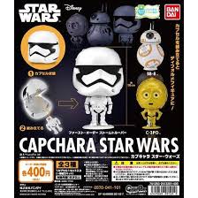 Bandai Capchara Gashapon Disney Star Wars Part 01 3 Collection Figure –  Lavits Figure