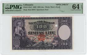 100 Litu - Lithuania – Numista