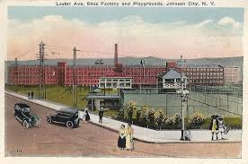 Lester Ave Shoe Factory And Playgrounds Endicott Johnson Johnson City Ny Johnson City Broome County Historical Architecture