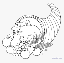 If you have a little member in the family be sure to print out some. Thanksgiving Cornucopia Drawing Coloring Pages At Getdrawings Horn Of Plenty Coloring Pages Hd Png Download Transparent Png Image Pngitem