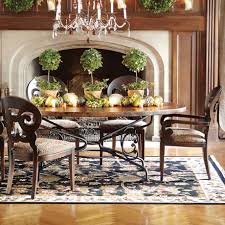 30+ best fall table setting for dining room ideas in 2020. Copper 52 X 90 Oval Dining Table With Iron Arabesque Base Dining Table Copper Beautiful Dining Rooms Oval Table Dining