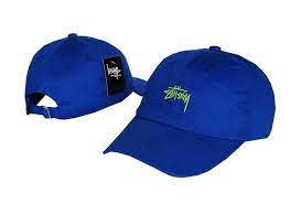 Stussy Logo Lo Pro Strapback Cap Blue Up For The Next Rave Take This Cap Along Stussy Stussylogo Lopro Strapback Cap Blue Streetwear Streetfashio