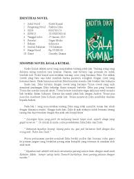 Alhamdulillah, saya bersyukur kepada allah karena masih diberikan kesempatan untuk menulis artikel kembali. Resensi Novel Koala Kumal