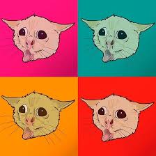 Explore and share the best popcat memes and most popular memes here at memes.com. Popcat Crazy Cat Meme Pop Art Crazy Cats Cat Memes Pop Art