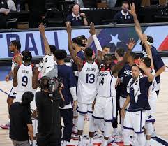 Basketball at the 2020 summer olympics in tokyo, japan is being held from 24 july to 8 august 2021. Team Usa Men S Basketball Olympics Schedule Tv Info Roster Format