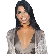 Gina Valentina (Silk) Half Body Buddy - Celebrity Cutouts