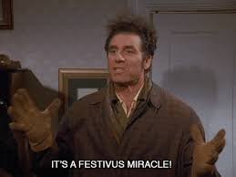 Frank costanza is the king of festivus. Best Festivus Miracle Gifs Gfycat