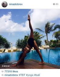 Nina Dobrev Via Instagram Yoga In Bali On My Bucket List Nina Dobrev Bikini Bikinis Nina Dobrev