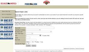 The grocer asks prospective team members to release basic information and include a personalized. Food Lion Job Application And Employment Resources Job Application Point