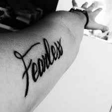 Jan 21, 2020 · they get this tattoo to represent that search. 20 Fearless Tattoo Designs For Men Powerful Word Ink Ideas