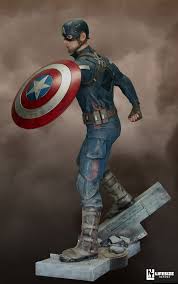 The winter soldier is a 2014 film. Captain America The Winter Soldier Lifesize Heroes
