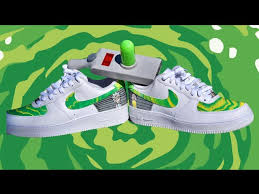 Check out our rick and morty air force 1 women selection for the very best in unique or custom, handmade pieces from our shoes shops. Hydrodip Rick And Morty Custom Af1 Youtube