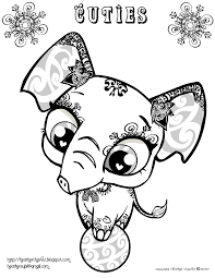 Cuties Coloring Pages Creative Cuties These Are So Cute Elephant Coloring Page Animal Coloring Pages Cute Coloring Pages