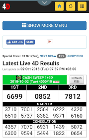 Full 4d Result For Android Apk Download