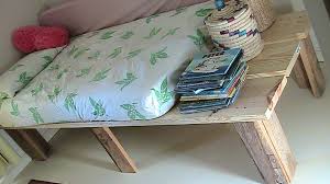 But ultimately building a bed from bookcases is a diy project with many advantages. Diy Twin Bed Platform Happy Hearts At Home Rustic Homemade Diy Twin Platform Bed Diy Platform Bed Twin Platform Bed Bed Frame With Storage