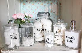 18 Diy Decor Products For An Eco Friendly Bathroom Farmhouse Bathroom Bathroom Jars Apothecary Jars Decor
