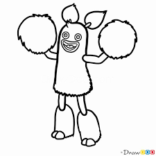 Art monster coloring pages color cartoon coloring pages draw cartoon singing monsters singing swear word coloring book. Singing Monsters Coloring Pages My Singing Monsters Coloring Pages 9 How To Draw Furcorn