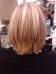 Blonde Highlights With Violet Red Lowlights Hair Styles Medium Length Blonde Hair Light Hair