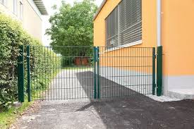 Drahtgittertor 2 Flugelig 264 Cm Verzinkt O Beschichtet Grun Beschichtet Hohe In Cm 143 Gewicht In Kg 53 77 Drahtgitte Gitterzaun Gitter Schmuckzaun