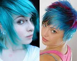 Visualizza altre idee su capelli corti tinti, capelli, capelli colorati. Ispirazione Capelli Tagli Di Capelli Corti Azzurri E Blu Dieta Bellezza