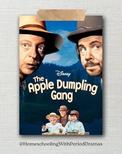 🎬 The Apple Dumpling Gang (1975) | G When three orphans discover gold,  they attract all sorts of unwanted attention - including a pair of loveable  but hopeless outlaws (brilliantly portrayed by