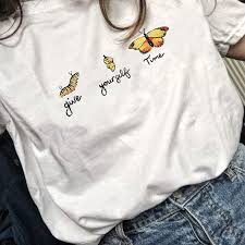 Give Yourself Time Butterfly Life Cycle T Shirt Women Tumblr Cute Inspirational Quotes Graphic Tee Short Sleeves Summer Cute Top T Shirts Aliexpress Why are you dressed like you are a goth, like you are going on a funeral and like somebody had died?. give yourself time butterfly life cycle t shirt women tumblr cute inspirational quotes graphic tee short sleeves summer cute top