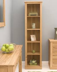 Narrow Solid Oak Bookcase Hampshire Furniture Pequena Biblioteca Biblioteca Decoracion De Unas