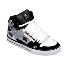 Black And Gold Dc High Tops Ken Block Spartan Hi Wc Dirt 3 Shoe Dc Shoes Dc Shoes Me Too Shoes Shoes Mens