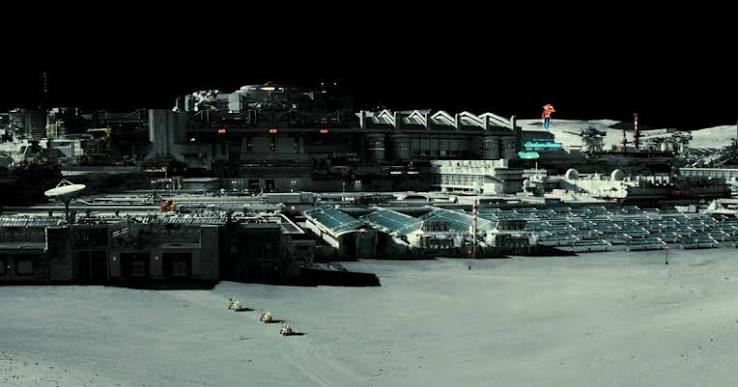 Lunar colony in "Ad Astra" (2019 sci-fi thriller set in mid-21st century  when humanity has started to settle the inner Solar System) : r/scifi