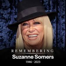 REST IN PEACE: Suzanne Somers has died after a decades-long battle with  breast cancer, just hours before her 77th birthday. Story:  https://www.fox32chicago.com/news/actress-suzanne-somers-dead-at-76