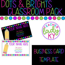 Believe it or not, even teachers carry business cards. Teacher Business Cards Worksheets Teaching Resources Tpt