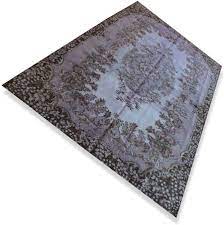 paars lila recolourd vintage karpet serozatapijten nl vloerkleed paars paars vloerkleed