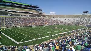 Notre Dame Stadium Section 14 Rateyourseats Com