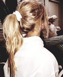 Blonde Pony Vsco Hair Style Cute Girly Simple Stylish Chic Vibes Photography Aesthetic Tumblr Instagram Hair Styles Long Hair Styles Hair Looks