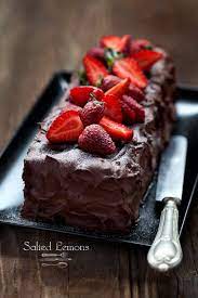 Chocolate Cake With Strawberries Desserts Strawberry Cakes Dessert Recipes