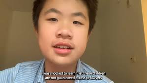 Dwight Lin is a student at Horace Mann Middle School in New York., After  learning how unaccompanied immigrant children and youth aren't guaranteed  access to lawyers when navigating the United States' ...